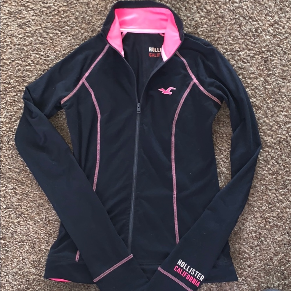 Athletic zip up jacket